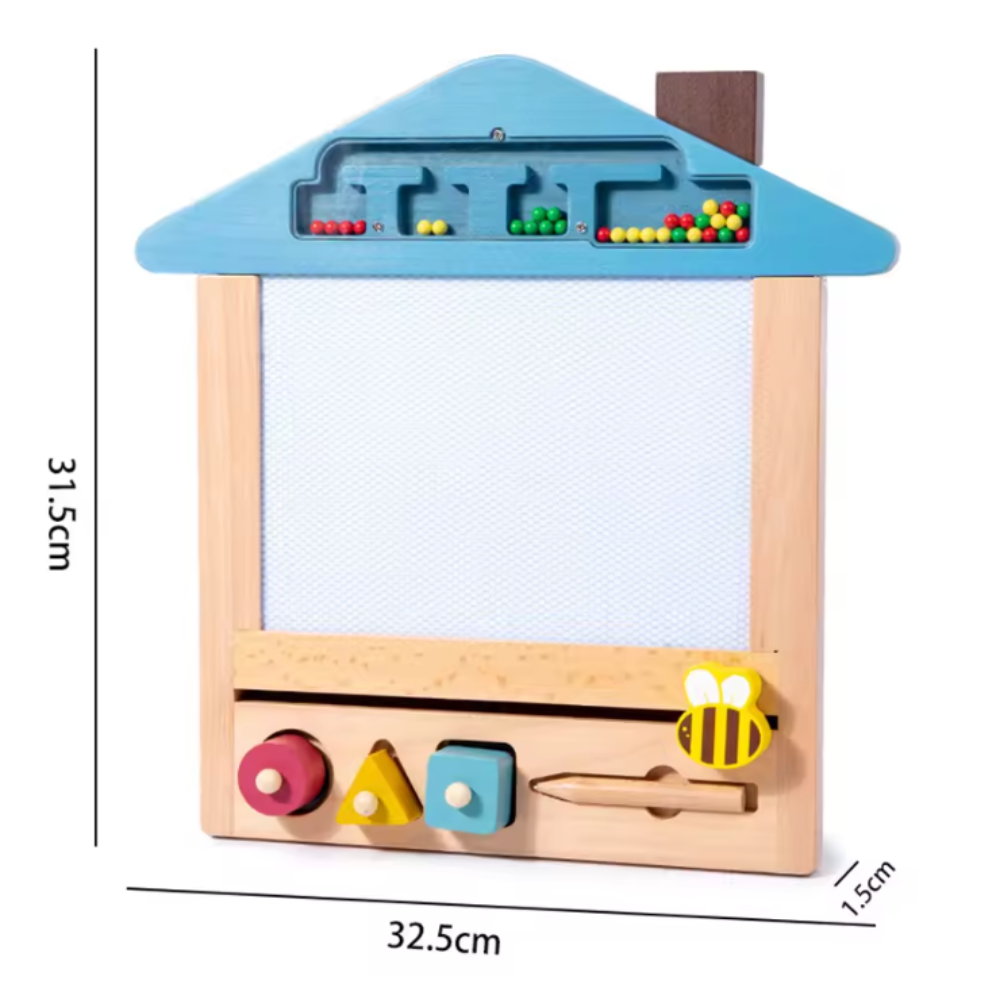 kinder montessori holz-zeichentafel