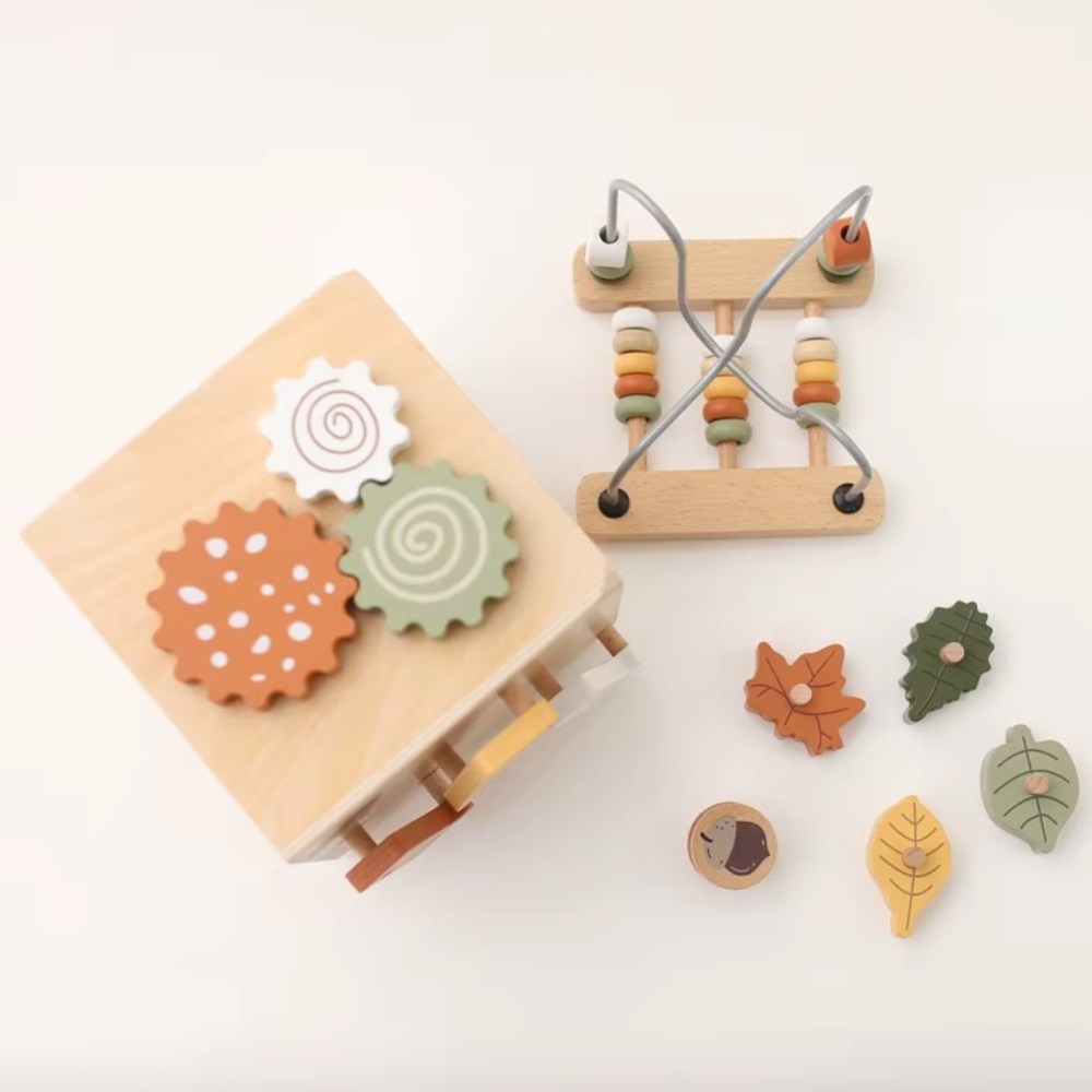 Holzspielwürfel montessori